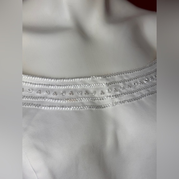 VENUS Informals White Sleeveless wedding Dress 12 - Picture 10 of 15